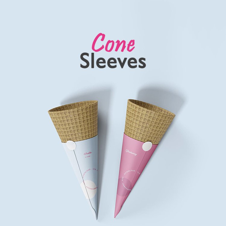 Custom Cone Sleeves For Ice Cream Businesses