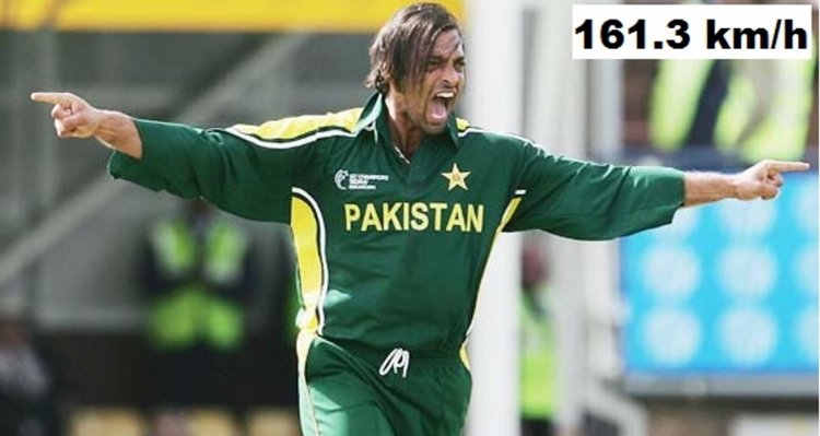 Shoaib Akhtar’s 161.3 km/h Fastest Ball in Cricket History